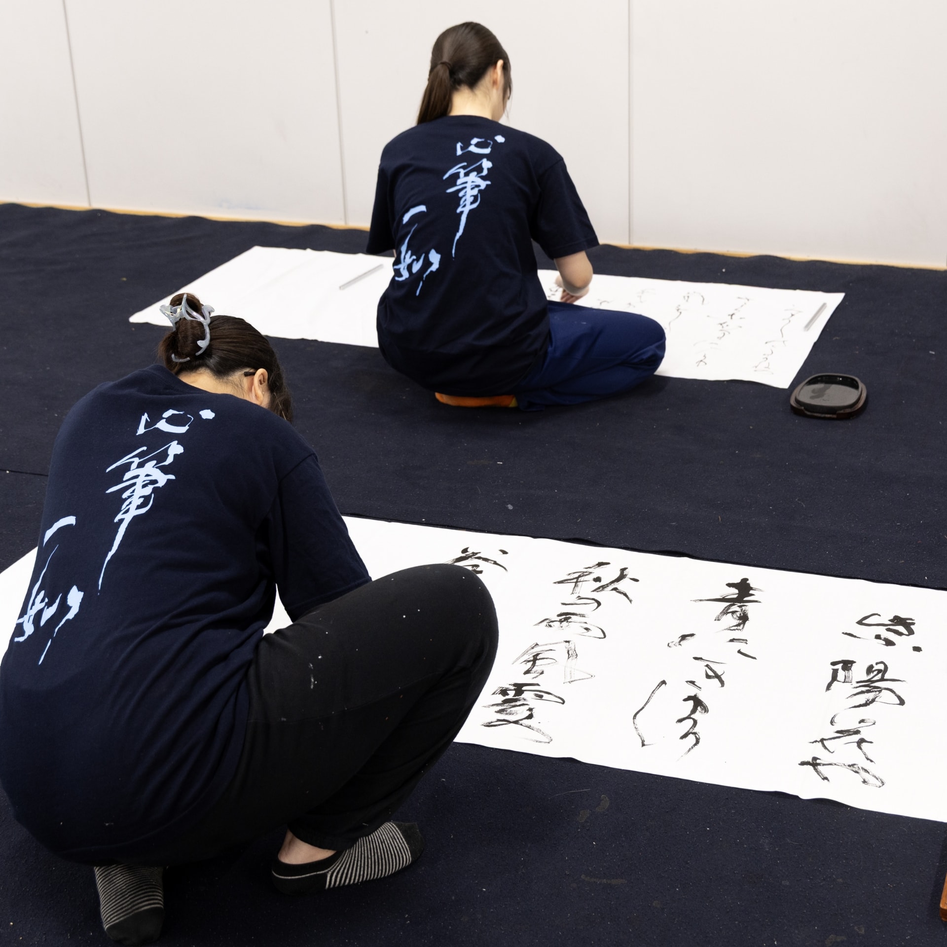 展覧会に向けた作品制作